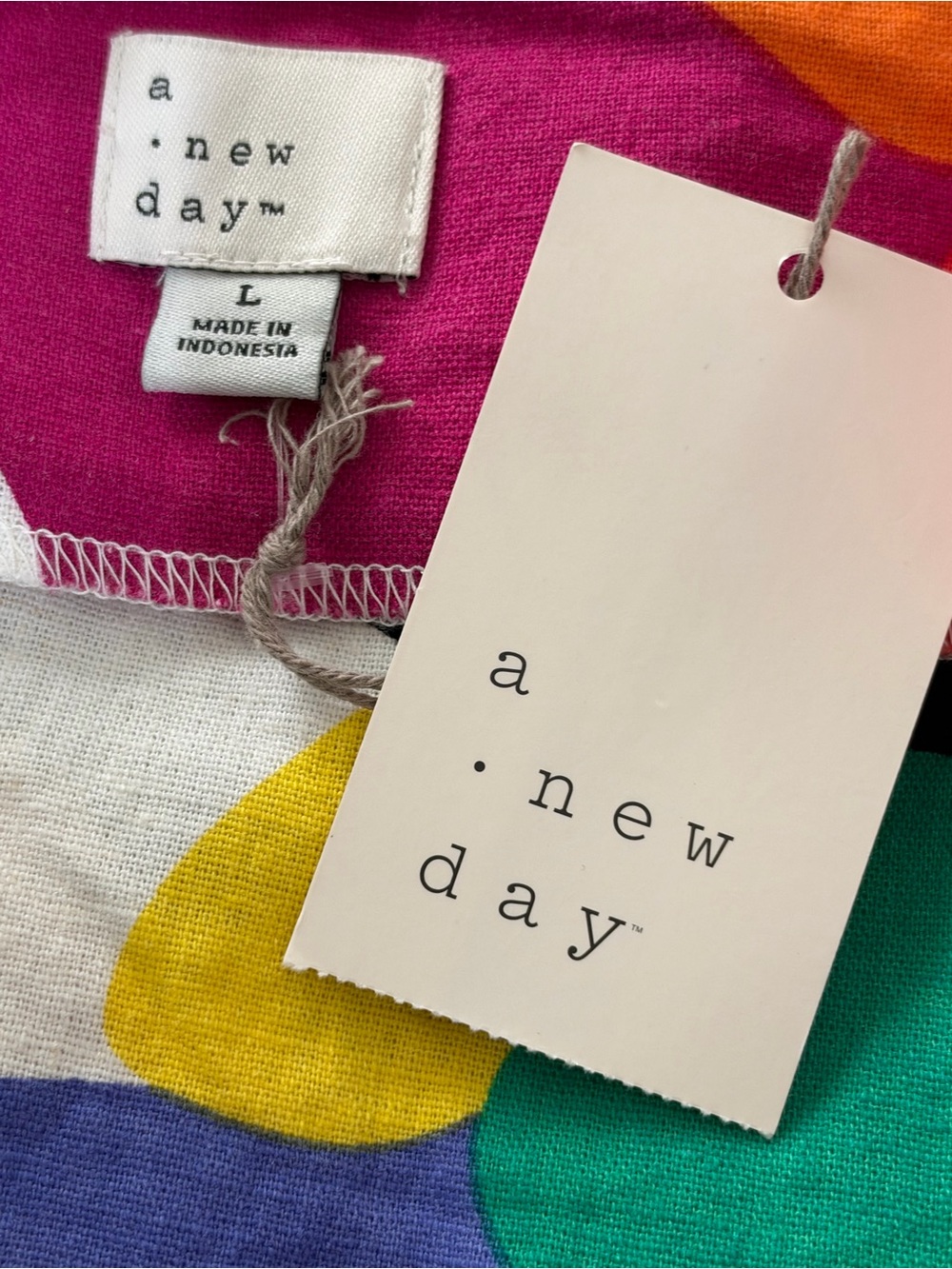 a new day ~ Multicolor Abstract Strappy Dress - Picture 2 of 4